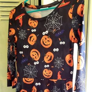 Halloween Print Dress NWOT